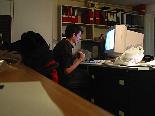 Kim au travail