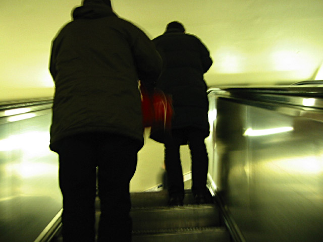 Je prends le métro