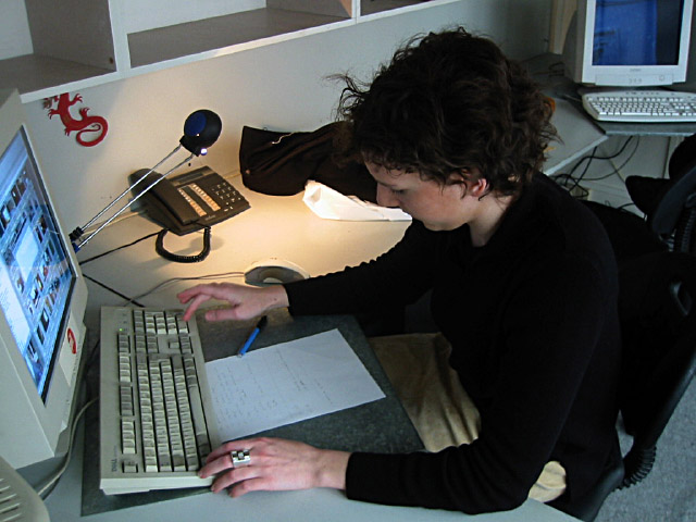 Alice passe commenter sa journée ADaM