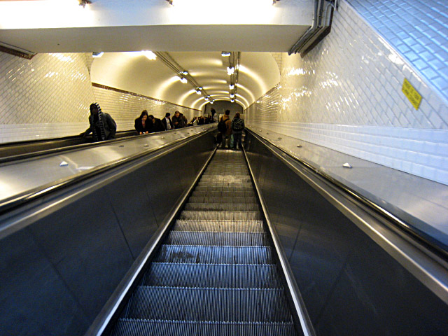 Je prends le métro