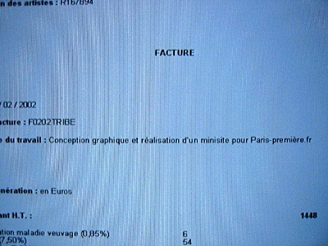 Je rédige une facture
