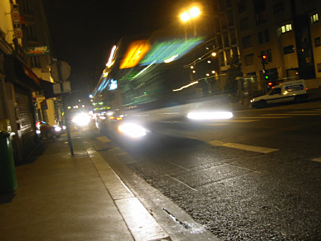 Je prends le bus