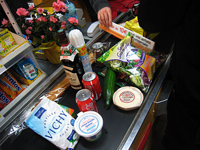 Nous faisons des courses