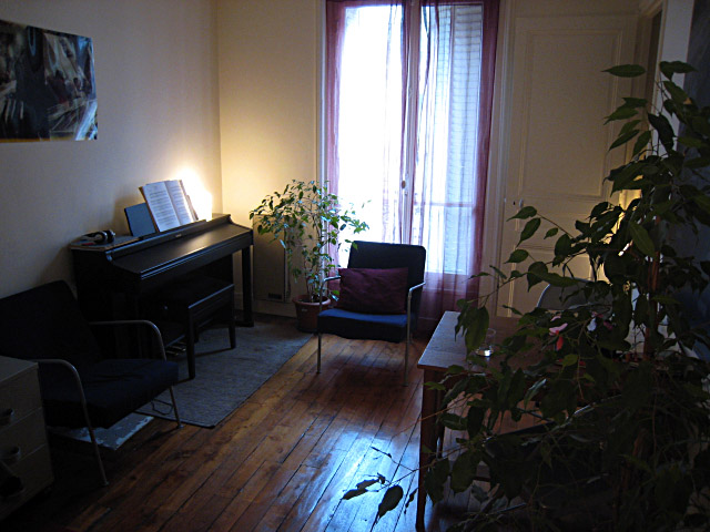 Nous l'installons dans mon salon