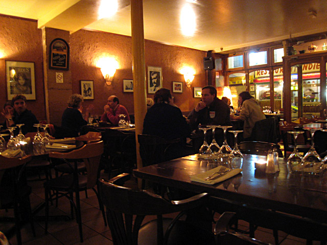 L'interieur du restaurant