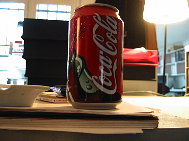 Je bois un coca