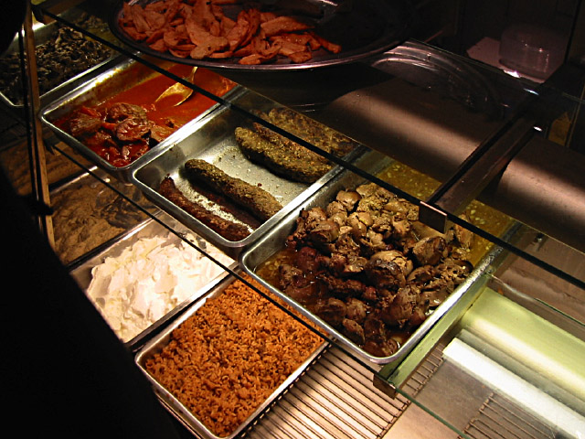 Nous allons manger des falafels