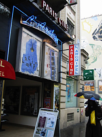 J'arrive au cinéma