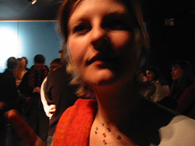 Je dis bonjour à Lucie