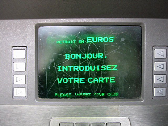 Je retire de l'argent