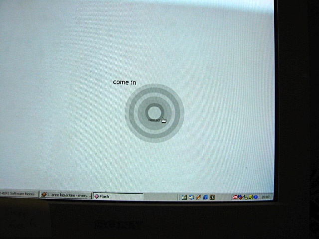 Le site web de 'come in'