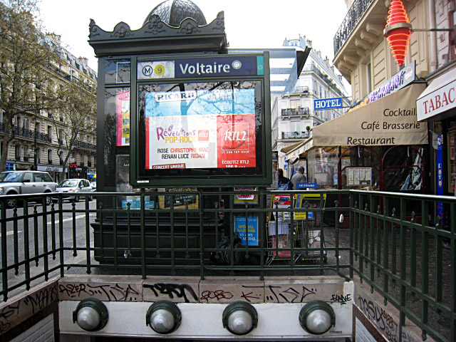 Je prends le métro