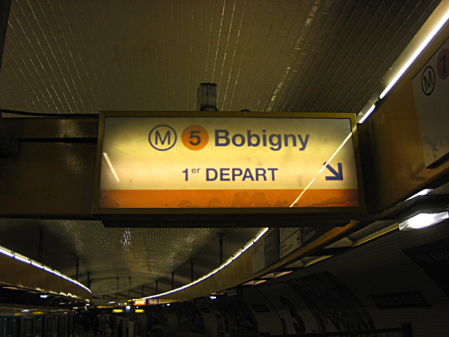 Je prends le métro