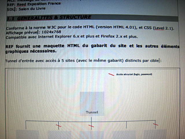 Je travaille