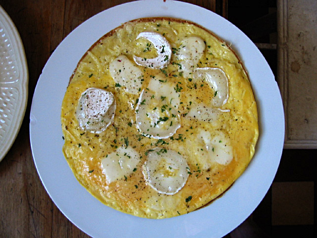 L'omelette est prête