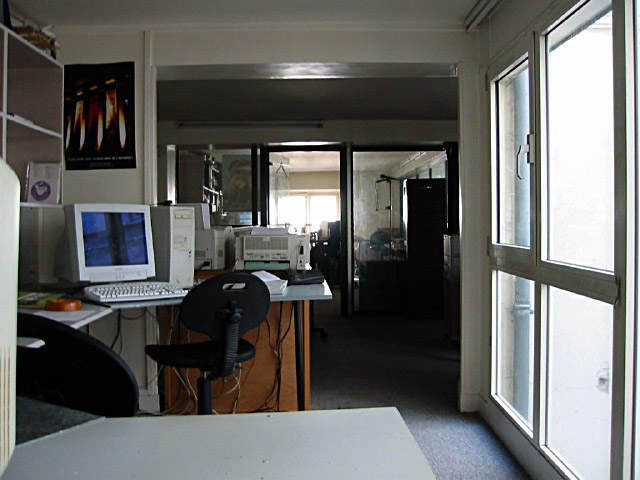 Les bureaux sont vides