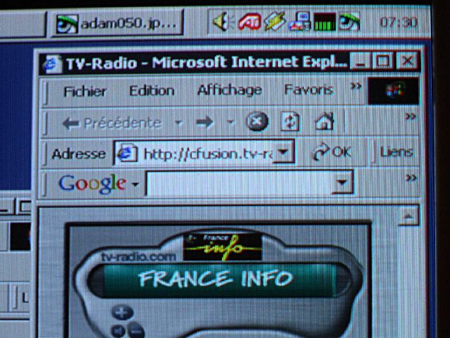 J'écoute la radio