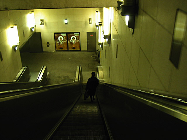 Je prends le métro avec Pascale
