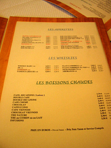 Je regarde la carte