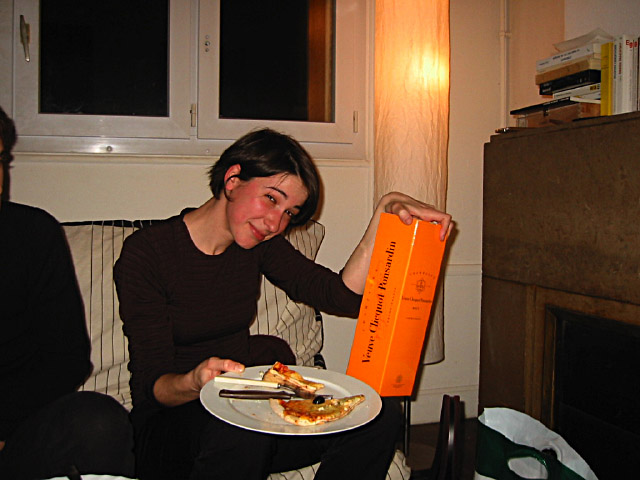 Delphine nous a rejoint chez moi