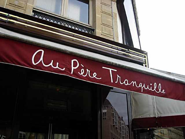 Nous allons au Père Tranquille