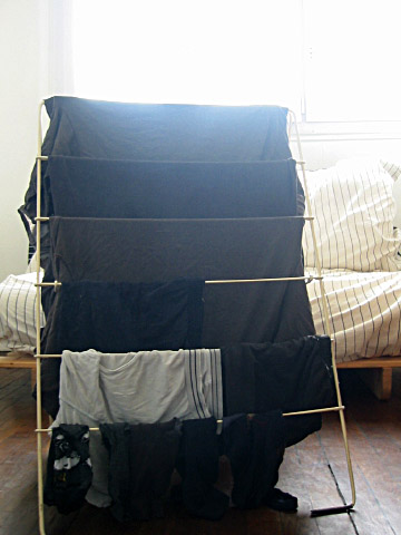 J'étends mon linge
