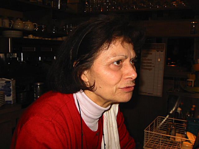 La patrone du bar
