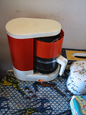 Je fais du café