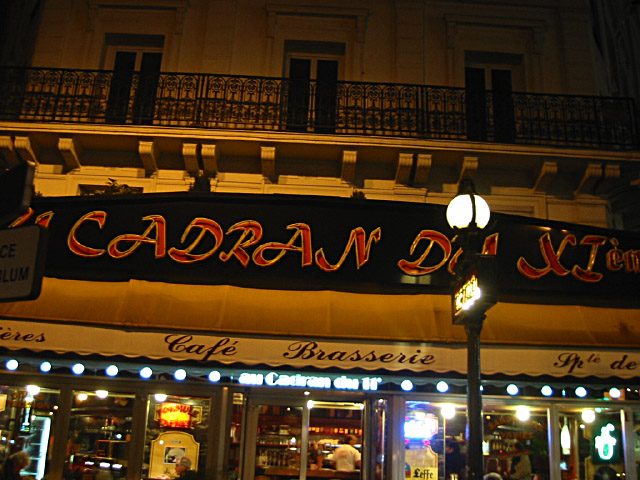 Je vais au Cadran du 11e