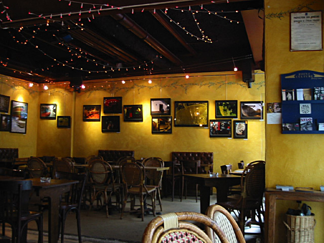 L'intérieur du bar