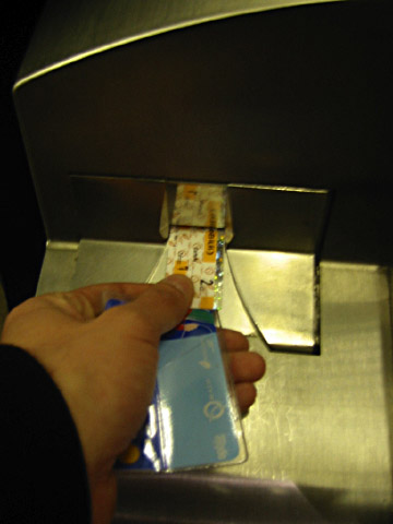 Je composte mon ticket