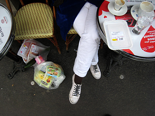 Elle vient de faire ses courses