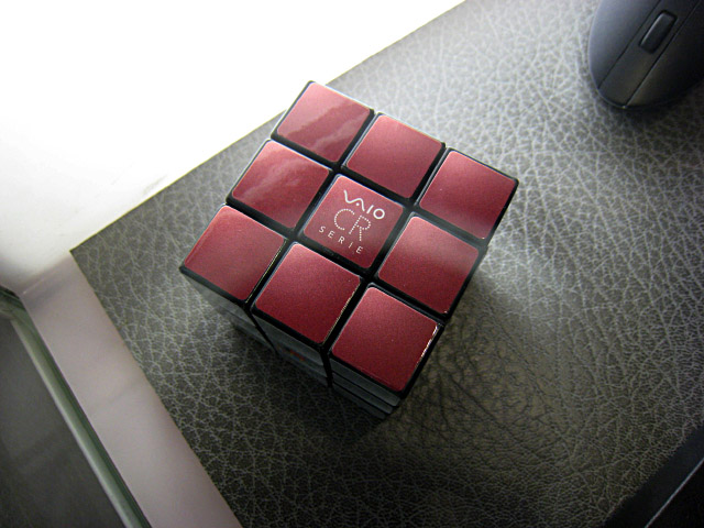 Un rubik's cube Vaio