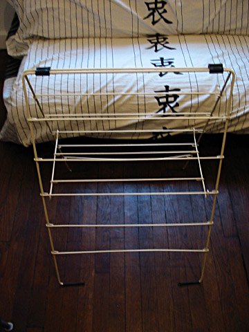 J'étends le linge