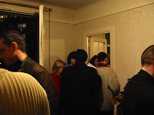 Jérôme fait un vernissage