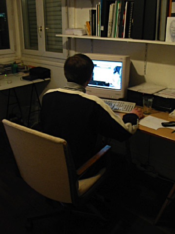 Pascal est toujours en train de travailler