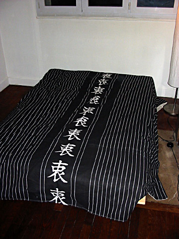 J'installe un lit à Pascal