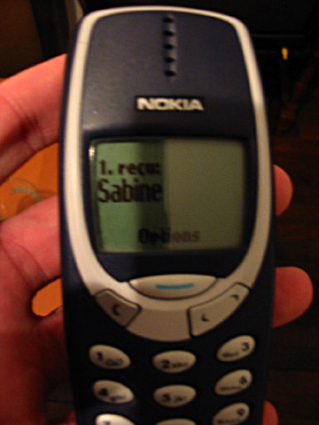 Sabine m'appelle