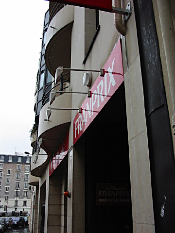 Je fais des courses à Franprix