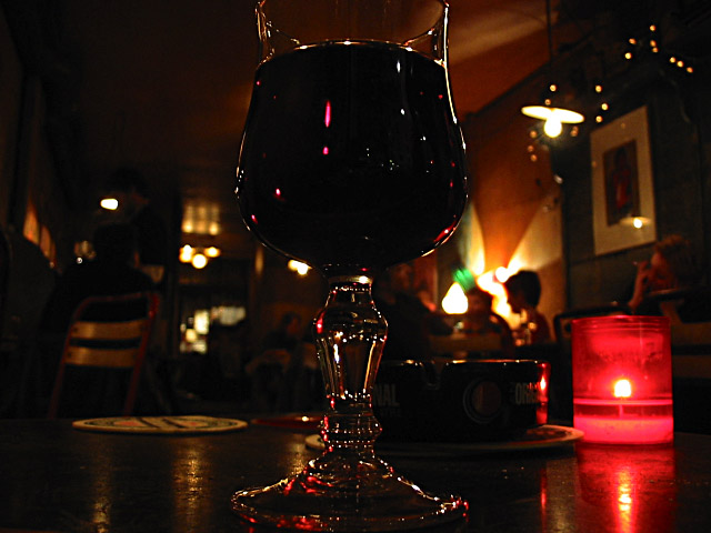 Je vais boire un verre à la Mercerie rue Oberkampf