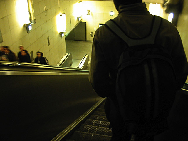 Je prends le métro