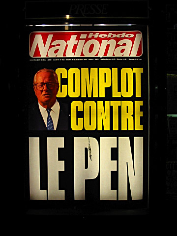 Je croise une affiche