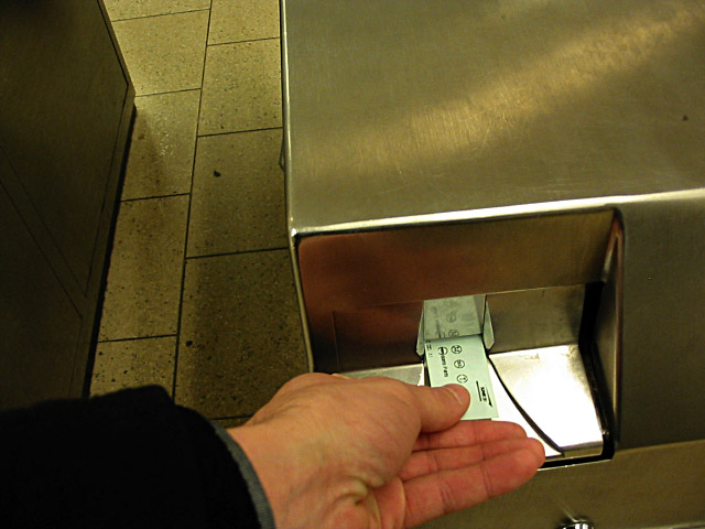Je composte mon ticket