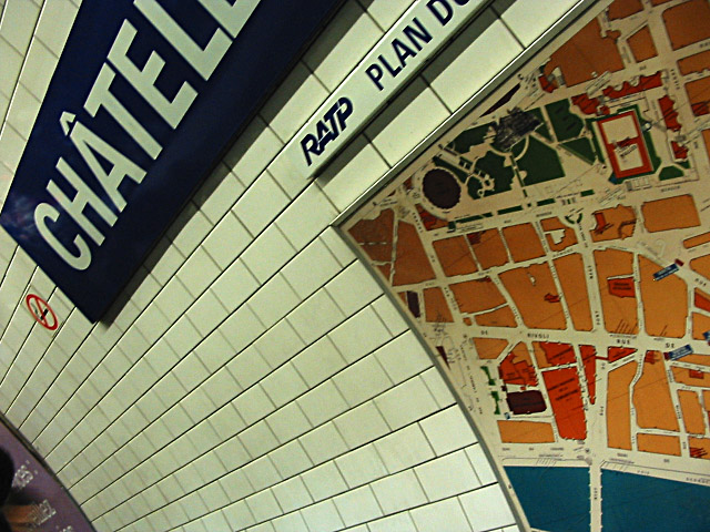 Je descends à Chatelet