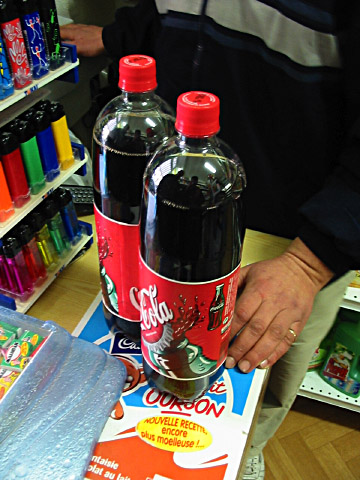 J'achète du coca