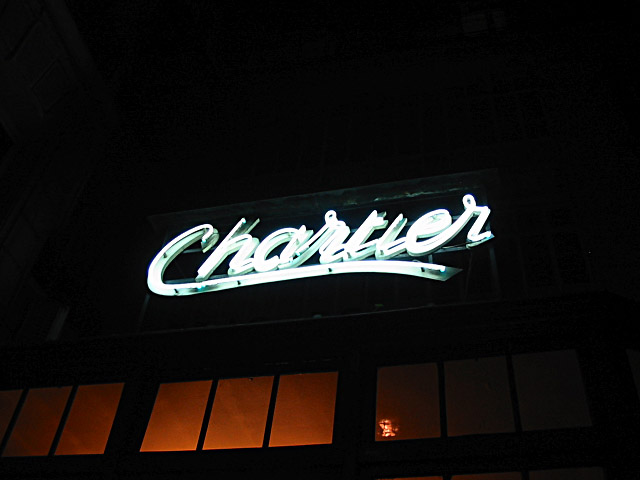 Nous allons chez Chartier