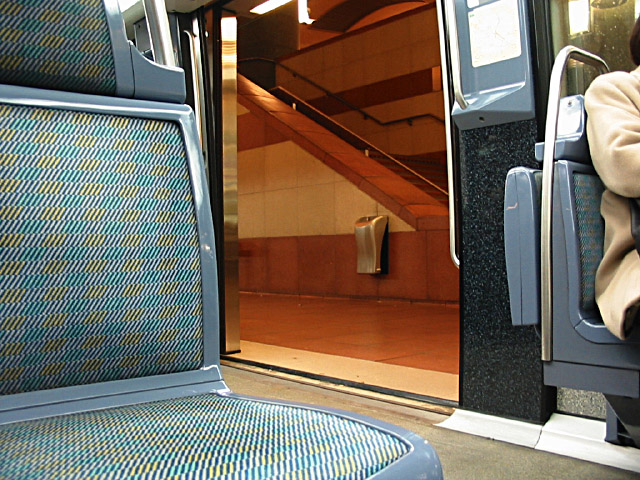 Je prends le métro avec Sabine