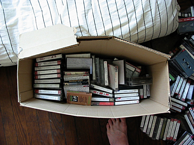 Je ressors mes vieilles cassettes audio