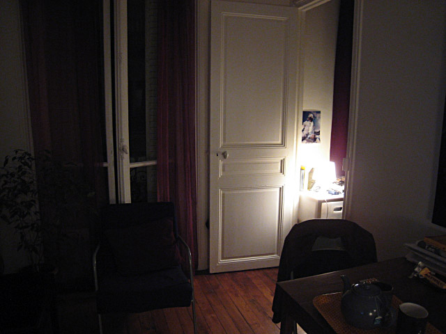 Nous rentrons chez moi