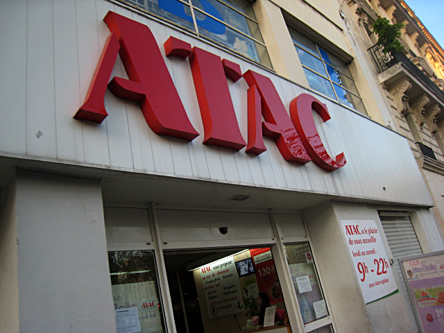 Je vais à Atac